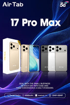 AirTab 17 Pro Max - هاتف 5G بذاكرة 24GB وتخزين 1TB